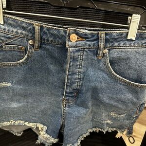 We The Free Classic Blue Jean Shorts